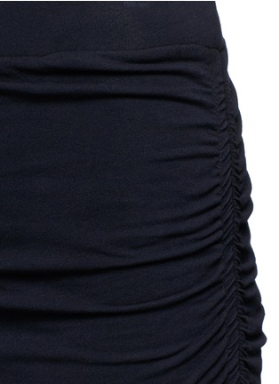 Detail View - Click To Enlarge - JAMES PERSE - Ruched side stretch pencil skirt