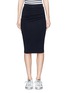 Main View - Click To Enlarge - JAMES PERSE - Ruched side stretch pencil skirt