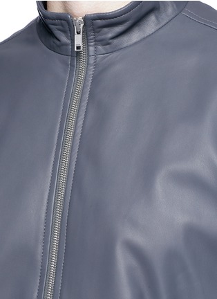 Detail View - Click To Enlarge - THEORY - 'Morvek L' lambskin leather jacket