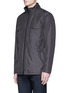 Front View - Click To Enlarge - THEORY - 'Marcus' two-in-one field jacket