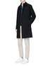 Figure View - Click To Enlarge - THEORY - 'Porter HL' double face coat