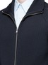 Detail View - Click To Enlarge - THEORY - 'Ronzons LR' chunky knit zip cardigan