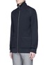 Front View - Click To Enlarge - THEORY - 'Ronzons LR' chunky knit zip cardigan