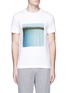 Main View - Click To Enlarge - THEORY - 'Gaskell N' square print cotton T-shirt