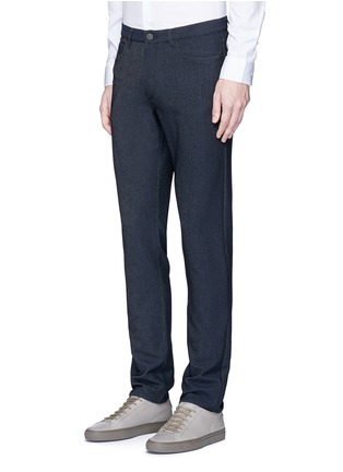 Front View - Click To Enlarge - THEORY - 'Raffi JE N Z' slim fit twill pants
