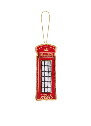 Main View - Click To Enlarge - FORTNUM & MASON - Tinker Tailor vintage telephone booth Christmas ornament