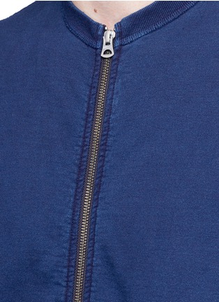 Detail View - Click To Enlarge - FDMTL - Cotton French terry jacket