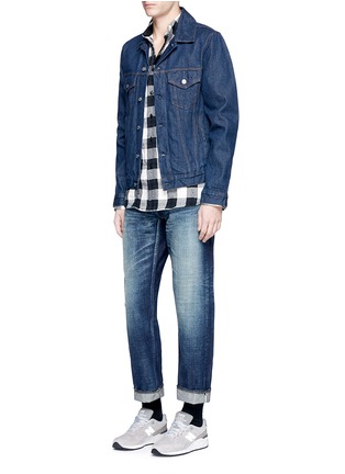 Figure View - Click To Enlarge - FDMTL - 'Heritage' 1-year wash selvedge jeans