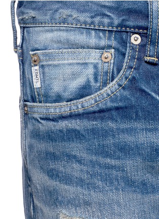 Detail View - Click To Enlarge - FDMTL - 'Trace Case Study 27' Sashiko selvedge jeans