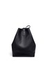 Detail View - Click To Enlarge - CREATURES OF COMFORT - 'Apple' medium pebbled leather shoulder bag
