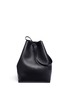 Main View - Click To Enlarge - CREATURES OF COMFORT - 'Apple' medium pebbled leather shoulder bag