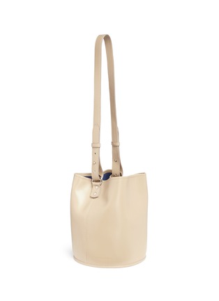 Detail View - Click To Enlarge - CREATURES OF COMFORT - Calfskin leather bucket bag