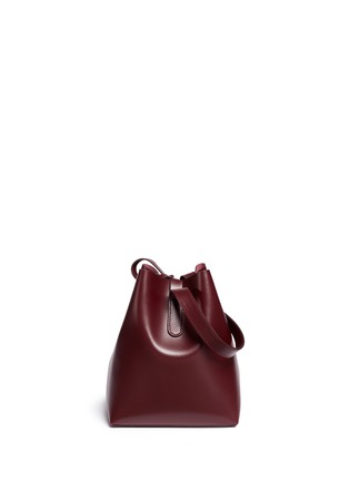 Main View - Click To Enlarge - CREATURES OF COMFORT - 'Apple' small leather shoulder bag