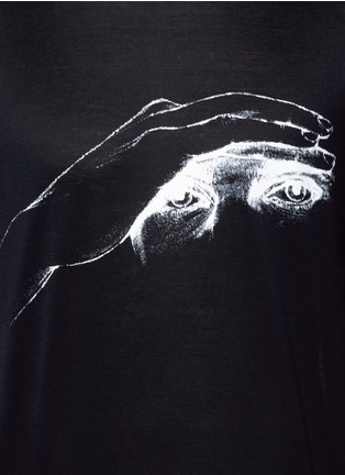 Detail View - Click To Enlarge - LANVIN - 'Gaze' print cotton T-shirt