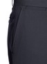 Detail View - Click To Enlarge - THEORY - 'Marlo' straight leg stretch wool pants