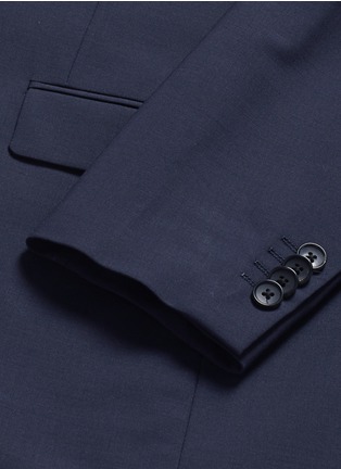 Detail View - Click To Enlarge - THEORY - 'Wellar' slim fit stretch wool blazer