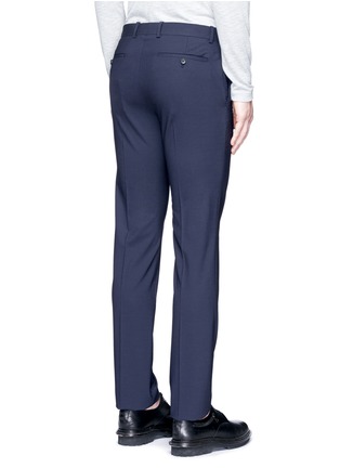 Back View - Click To Enlarge - THEORY - 'Marlo' straight leg stretch wool pants