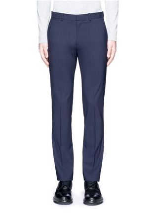 Main View - Click To Enlarge - THEORY - 'Marlo' straight leg stretch wool pants