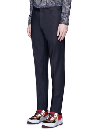 Front View - Click To Enlarge - KENZO - Stretch cotton-blend pants