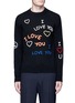 Main View - Click To Enlarge - KENZO - 'I Love U' knit sweater