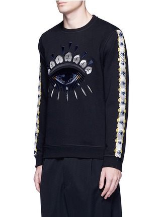 Front View - Click To Enlarge - KENZO - Nagai eye embroidered sweatshirt