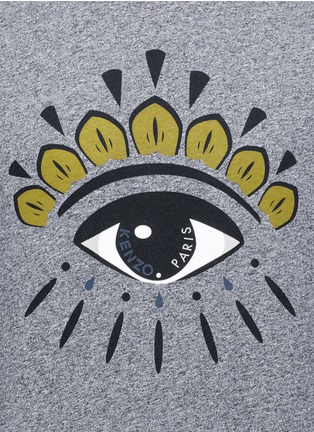 Detail View - Click To Enlarge - KENZO - Big eye print T-shirt
