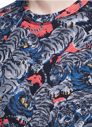 Detail View - Click To Enlarge - KENZO - Tiger print T-shirt