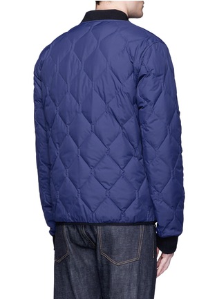 Back View - Click To Enlarge - KENZO - Reversible camouflage print down puffer blouson jacket