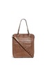 Main View - Click To Enlarge - CELESTINA BAGS - 'Doris' Caiman crocodile leather bag