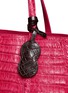 Detail View - Click To Enlarge - CELESTINA BAGS - 'Coronel' Caiman crocodile leather shopper tote