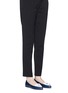 Figure View - Click To Enlarge - MICHAEL KORS - Nancy' contrast vamp leather flats