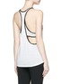 Back View - Click To Enlarge - 72993 - 'Vortex' double layer racerback sleeveless tank top