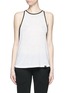 Main View - Click To Enlarge - 72993 - 'Vortex' double layer racerback sleeveless tank top