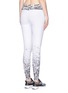 Back View - Click To Enlarge - 72993 - Pixelate jacquard cropped leggings