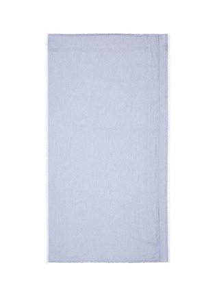 Main View - Click To Enlarge - FRANCO FERRARI - 'Varma' double layered cotton-modal scarf