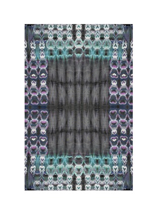 Main View - Click To Enlarge - FRANCO FERRARI - 'Onirico' peacock feather print silk scarf