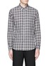 Main View - Click To Enlarge - THEORY - 'Zack PS' diffused check plaid cotton shirt
