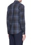 Back View - Click To Enlarge - THEORY - 'Zack PS' check plaid poplin shirt