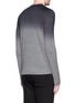 Back View - Click To Enlarge - THEORY - 'Remsey' stripe ombré merino wool sweater