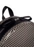 Detail View - Click To Enlarge - ALEXANDER MCQUEEN - Mini skull dot print canvas backpack