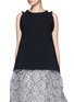 Main View - Click To Enlarge - MATICEVSKI - 'Objectify' volume back ruffle sleeve sleeveless top