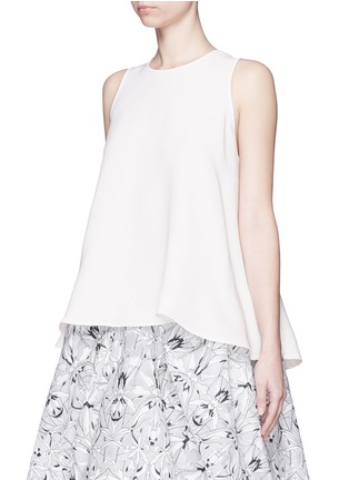Front View - Click To Enlarge - MATICEVSKI - 'Perplexity' sleeveless flare top