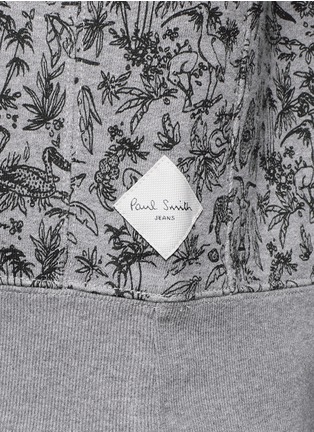 Detail View - Click To Enlarge - PS PAUL SMITH - Forest animal print sweatshirt