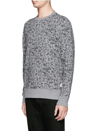 Front View - Click To Enlarge - PS PAUL SMITH - Forest animal print sweatshirt