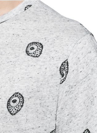 Detail View - Click To Enlarge - PS PAUL SMITH - Eye jacquard T-shirt
