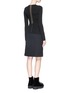 Figure View - Click To Enlarge - ALEXANDER WANG - Ball chain trim stretch knit sweater