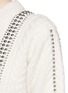 Detail View - Click To Enlarge - ALEXANDER WANG - Hand crochet ball chain lambswool sweater