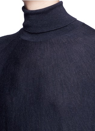 Detail View - Click To Enlarge - ACNE STUDIOS - 'Carisa' turtleneck Merino wool dress
