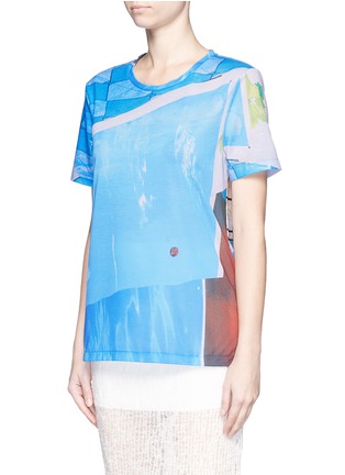Front View - Click To Enlarge - ACNE STUDIOS - 'Beta Kitchen' print T-shirt