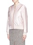 Front View - Click To Enlarge - ACNE STUDIOS - 'Tyson' sateen nylon twill bomber jacket